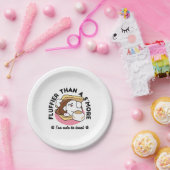 Fluffier als a S’more - Niedlicher Hund und Desser Pappteller (Party)