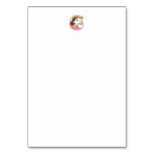 Fluffier als a S’more - Niedlicher Hund und Desser Tischnummer (Rückseite)