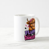 Fluffig aber Gefährlich Kaffeetasse (VorderseiteRechts)