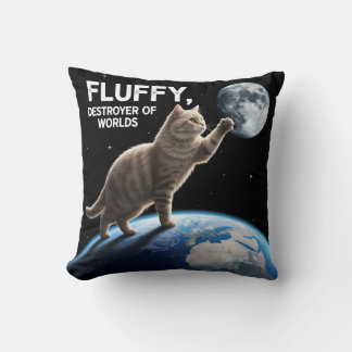 Fluffig, Zerstörer der Welten Kissen