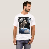 Fluffig, Zerstörer der Welten T-Shirt (Vorne ganz)