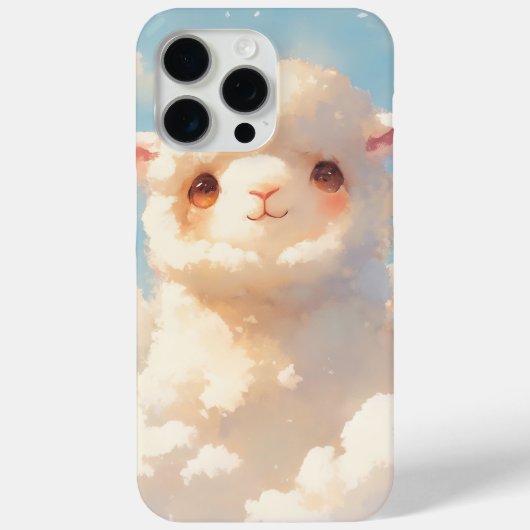 Fluffige Alpakträume Case-Mate iPhone Hülle (Rückseite)