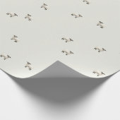 Fluffige Farm - Mini-Lamm-Schaf Geschenkpapier (Ecke)