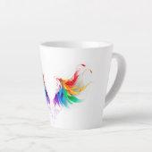 Fluffige Regenbogenflügel Milchtasse (Rechte Ecke)