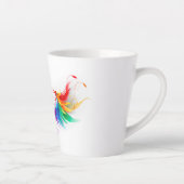 Fluffige Regenbogenflügel Milchtasse (Rechts)