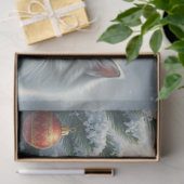 Fluffige Weihnachtskatzen-Tissue-Papier Seidenpapier (Geschenk)