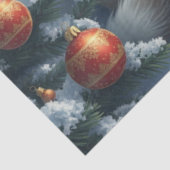Fluffige Weihnachtskatzen-Tissue-Papier Seidenpapier (Ausschnitt)