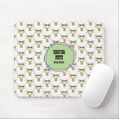 Fluffige Weiße Schafe Mousepad (Mit Mouse)