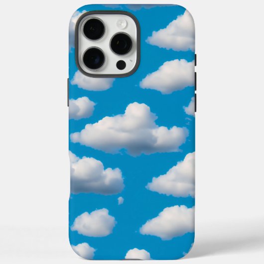 Fluffige Wolken Case-Mate iPhone Hülle (Rückseite)