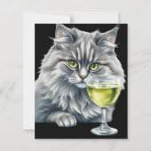 Fluffiger Freund und Absinth (Rückseite)