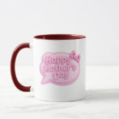 Fluffiger Gradient Muttertag Tasse (Links)