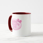 Fluffiger Gradient Muttertag Tasse (Vorderseite Links)