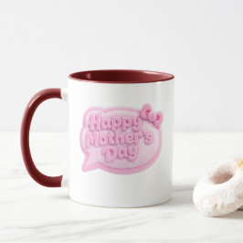 Fluffiger Gradient Muttertag Tasse