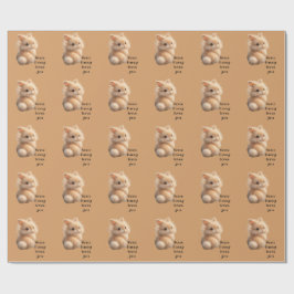 Fluffiger Hase: Some Bunny Liebt Dich Geschenkpapier