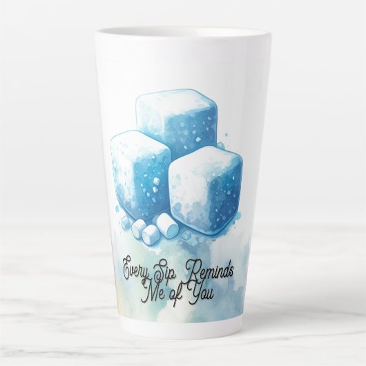 Fluffiges Marshmallow Erinnern Milchtasse (Vorderseite)