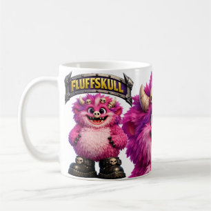 Fluffschädel-Monster Kaffeetasse