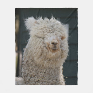 Fluffy Alpaca Fleecedecke