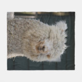 Fluffy Alpaca Fleecedecke (Vorderseite (Horizontal))