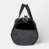 Fluffy Black Cat in Misty Woods Duffle Bag (Rechts)
