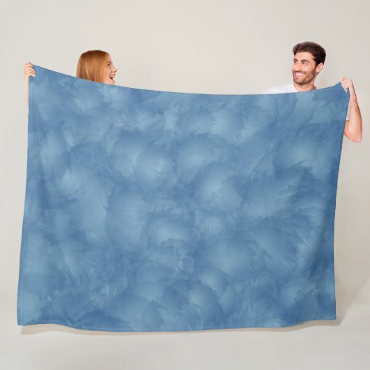 Fluffy Blue Fleece Blanket (Beispiel)