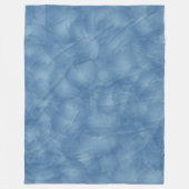 Fluffy Blue Fleece Blanket (Vorderseite)