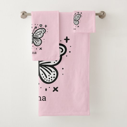 Fluffy Buffalo Baby - Kawaii Farm Animal Badhandtuch Set (Insitu)