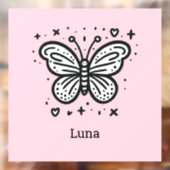 Fluffy Buffalo Baby - Kawaii Farm Animal Fensteraufkleber (Blatt 2)