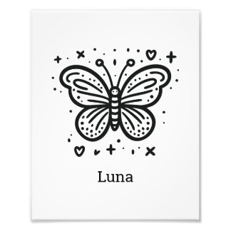 Fluffy Buffalo Baby - Kawaii Farm Animal Fotodruck