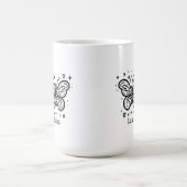 Fluffy Buffalo Baby - Kawaii Farm Animal Kaffeetasse (Mittel)