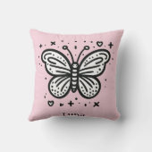 Fluffy Buffalo Baby - Kawaii Farm Animal Kissen (Rückseite)