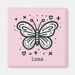 Fluffy Buffalo Baby - Kawaii Farm Animal Magnet