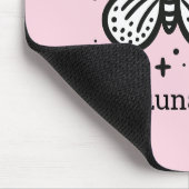 Fluffy Buffalo Baby - Kawaii Farm Animal Mousepad (Ecke)