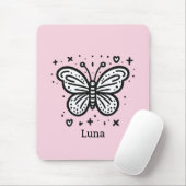 Fluffy Buffalo Baby - Kawaii Farm Animal Mousepad (Mit Mouse)