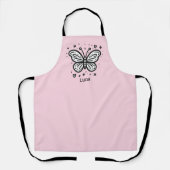 Fluffy Buffalo Baby - Kawaii Farm Animal Schürze (Vorderseite)