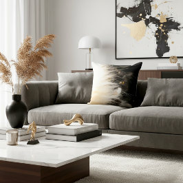 Fluffy Calico Cat Kissen