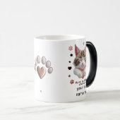 Fluffy Cat Heart Tasse - Morphing Magic Cup (VorderseiteRechts)