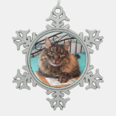 Fluffy Cat Ornament (Vorderseite)