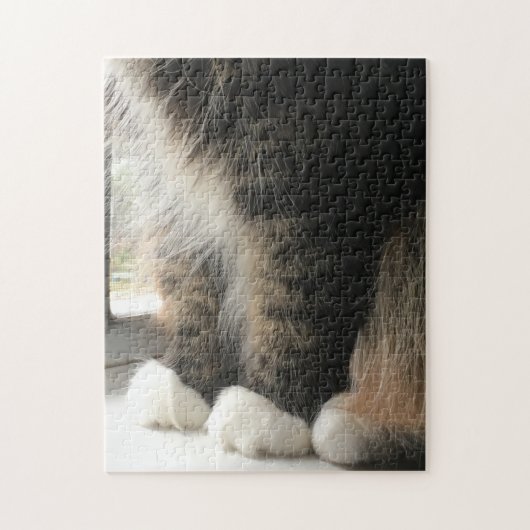 Fluffy Cat Paws Puzzle (Vertikal)