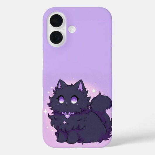 Fluffy Cat Phone Case (Rückseite)