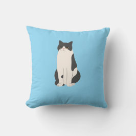 Fluffy Cat Pillow Kissen
