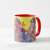 Fluffy Cat & Quilt Marry Me Glamour-Puss Tasse (VorderseiteRechts)