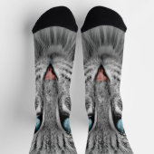 Fluffy Cat Socken (Oben)