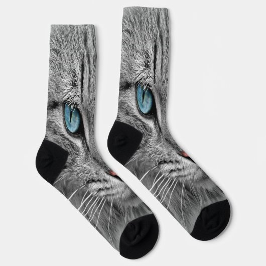 Fluffy Cat Socken (Rechts)