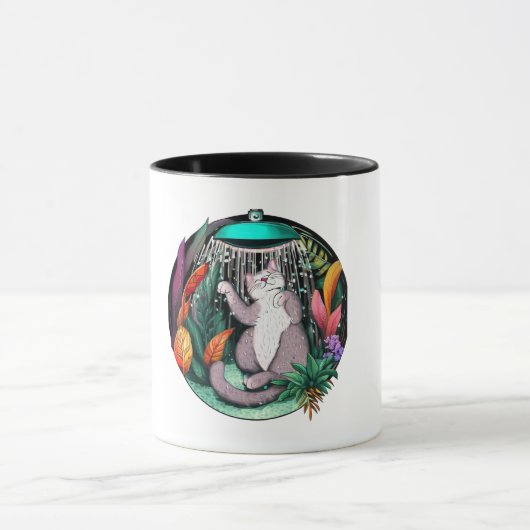 Fluffy Cat therian Tasse (Zentrum)