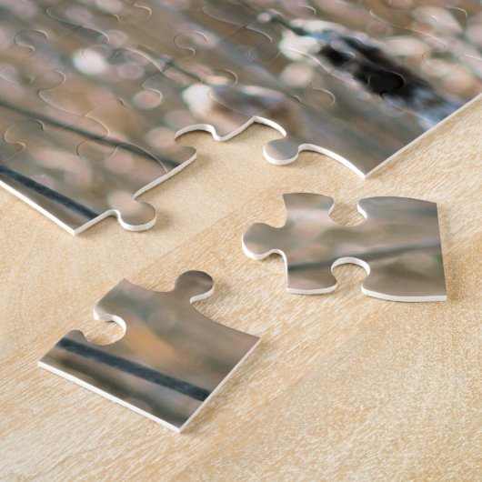 Fluffy Cattails im Frühling Puzzle (Seite)