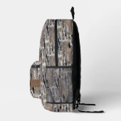 Fluffy Cattails Naturmuster Personalisiert Bedruckter Rucksack (Rechts)