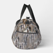 Fluffy Cattails Naturmuster Personalisiert Duffle Bag (Rechts)