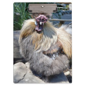 Fluffy Charm Imperfekt: Ein einzigartiges Silky Ro Klemmbrett (Vorderseite)