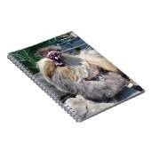 Fluffy Charm Imperfekt: Ein einzigartiges Silky Ro Notizblock (Rechte Seite)