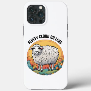Fluffy Cloud on Legs Case-Mate iPhone Hülle